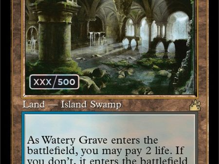 Watery Grave (Retro) (Serialized) [Ravnica Remastered] For Sale