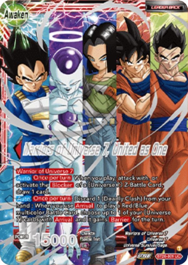 Android 17    Warriors of Universe 7, United as One (2023 Championship Finals Top 16) (BT20-001) [Tournament Promotion Cards] on Sale