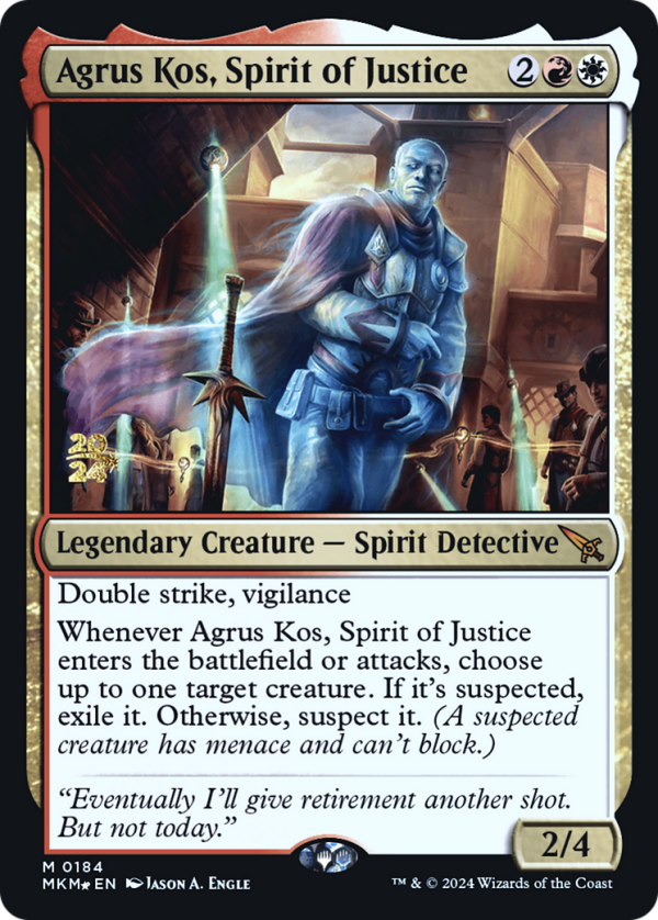 Agrus Kos, Spirit of Justice [Murders at Karlov Manor Prerelease Promos] Fashion