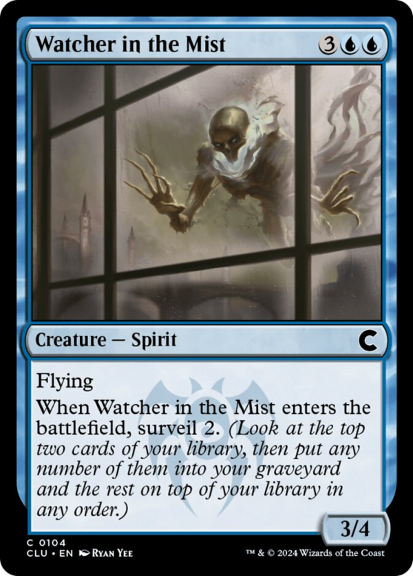 Watcher in the Mist [Ravnica: Clue Edition] Fashion