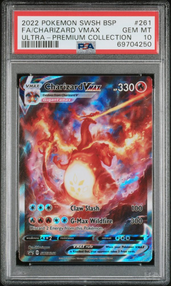 Charizard VMAX SWSH261 Black Star Promo PSA 10 69704250 For Discount