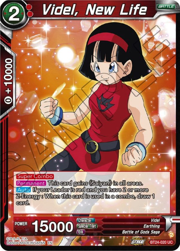 Videl, New Life (BT24-020) [Beyond Generations] Online Sale