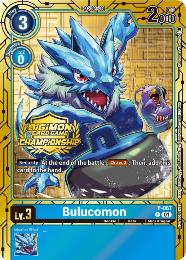 Bulucomon [P-067] (Championship 2023 Gold Card Set) [Promotional Cards] Discount