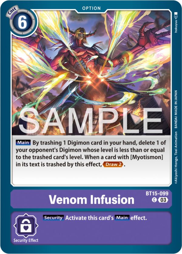 Venom Infusion [BT15-099] [Exceed Apocalypse] Supply