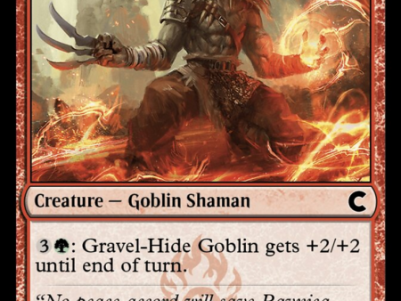 Gravel-Hide Goblin [Ravnica: Clue Edition] Online now