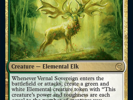 Vernal Sovereign [Ravnica: Clue Edition] Online now