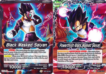 Black Masked Saiyan    Powerthirst Black Masked Saiyan (Giant Card) (BT5-105) [Oversized Cards] Fashion