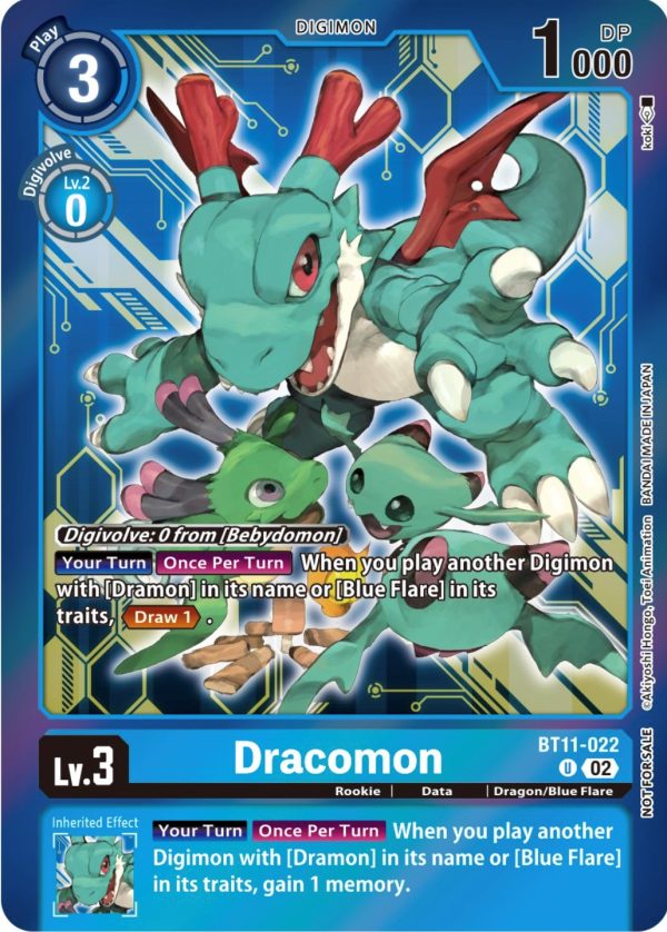 Dracomon [BT11-022] (Event Pack 5) [Dimensional Phase Promos] For Cheap