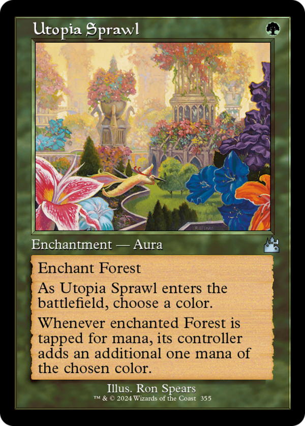 Utopia Sprawl (Retro Frame) [Ravnica Remastered] For Cheap