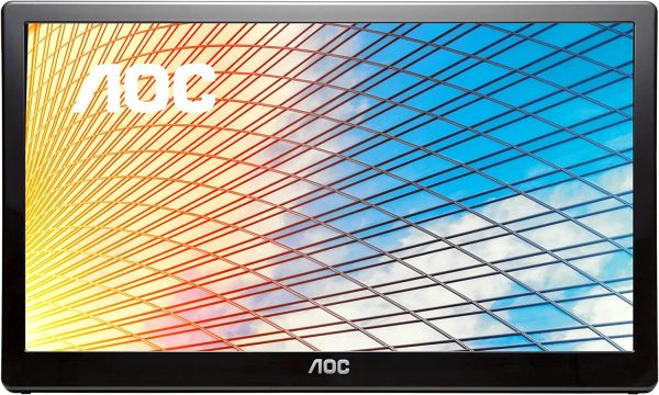 AOC 15.6  1366 x 768 60Hz Ultra Portable Monitor - Certified Refurbished Supply