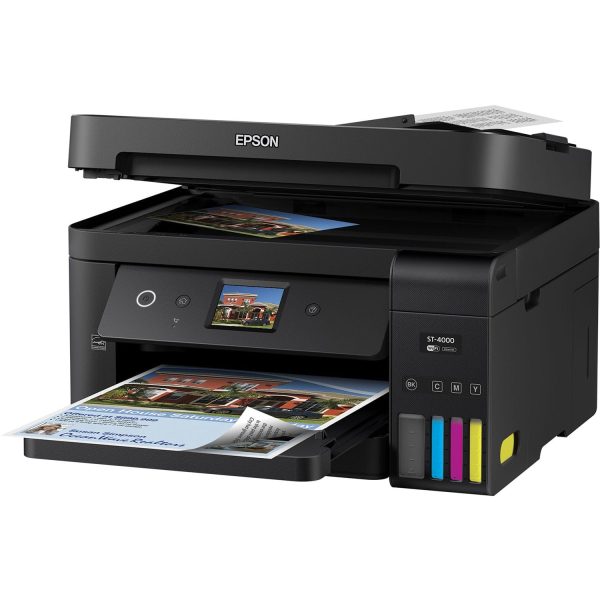 Epson C11CG19202 Workforce Eco-Tank Series ST-4000 Inkjet Multifunction Copier - Printer - Scanner - Certified Refurbished Online