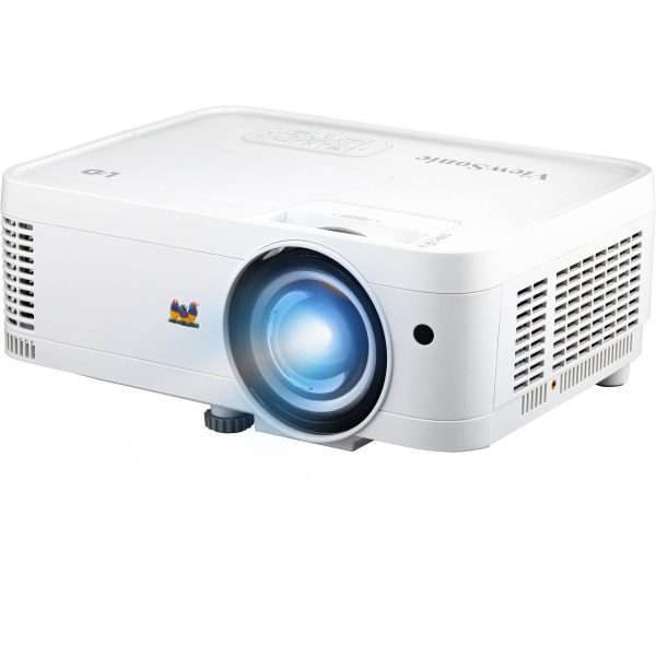 ViewSonic 3000 Lumens WXGA Short Throw LED Projector - Certified Refurbished For Cheap