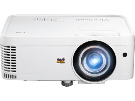 ViewSonic 3000 Lumens WXGA Short Throw LED Projector - Certified Refurbished For Cheap