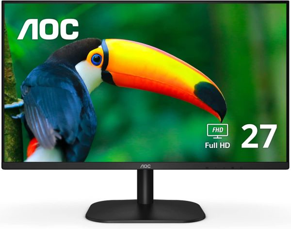 AOC 27  1920 x 1080 75Hz Thin Bezel Monitor - Certified Refurbished Hot on Sale