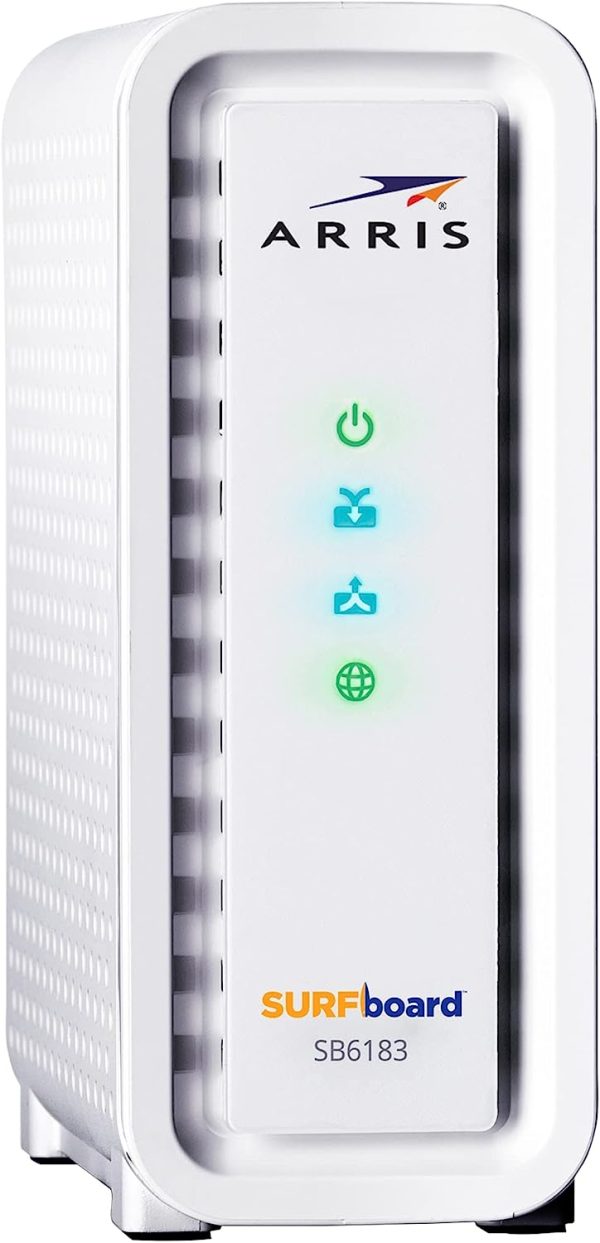 Arris Surfboard SB6190 DOCSIS 3.0 32 x 8 Gigabit Cable Modem for Cox, Spectrum, Xfinity - Certified Refurbished Discount