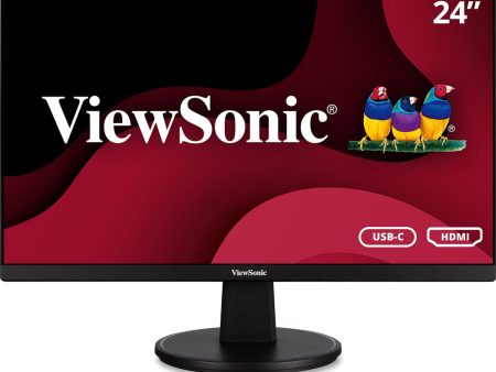 ViewSonic 24  Full HD 1080p USB C Monitor - Certified Refurbished on Sale