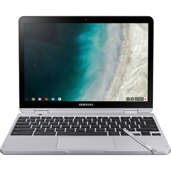 Samsung Chromebook Plus V2 Gray 12.2  FHD m3-7Y30 4GB 64GB Chrome - Seller Refurbished Online now