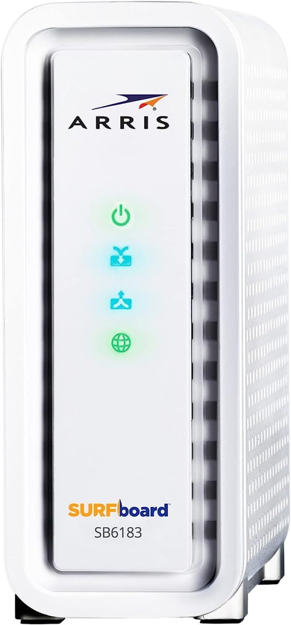 Arris Surfboard SB6190 DOCSIS 3.0 32 x 8 Gigabit Cable Modem for Cox, Spectrum, Xfinity - Certified Refurbished Discount