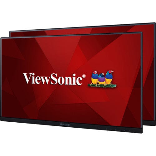 ViewSonic 24  Frameless 1080p IPS Dual Pack Head-Only Monitors - Certified Refurbished Cheap