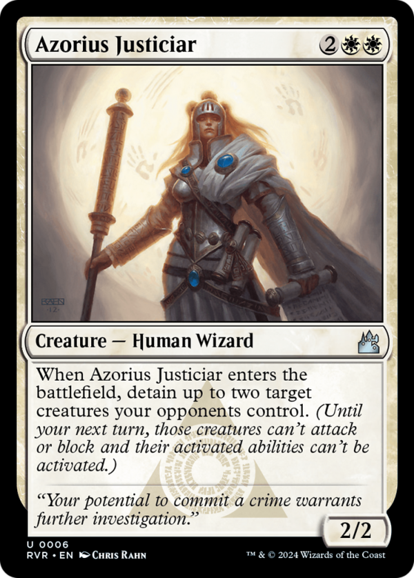 Azorius Justiciar [Ravnica Remastered] Cheap