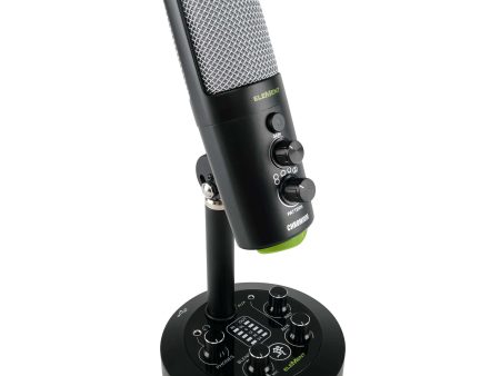 Mackie EleMent Series Chromium Premium USB 2-Ch. Mixer Condenser Microphone - Certified Refurbished Online Sale