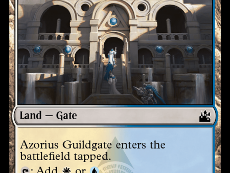 Azorius Guildgate [Ravnica Remastered] Supply