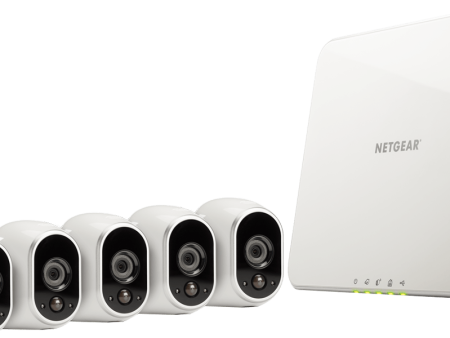 Arlo 5 Wire-Free HD Cameras Security System Certified Refurbished Online Sale