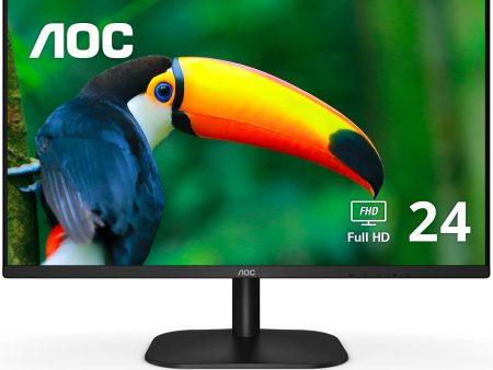 AOC 23.8  1920 x 1080 75Hz Thin Bezel Monitor - Certified Refurbished For Discount