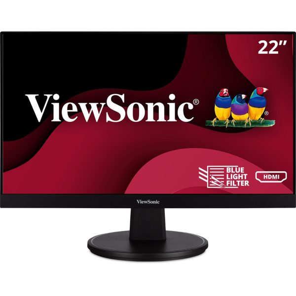 ViewSonic 22  1080p Thin Bezels, Eye Care, HDMI Monitor - Certified Refurbished Cheap