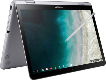 Samsung Chromebook Plus V2 Gray 12.2  FHD m3-7Y30 4GB 64GB Chrome - Seller Refurbished Online now