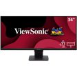 ViewSonic 34  21:9 UltraWide WQHD 1440p IPS Monitor - C Grade Refurbished on Sale