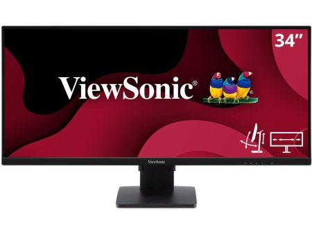 ViewSonic 34  21:9 UltraWide WQHD 1440p IPS Monitor - C Grade Refurbished on Sale