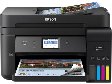 Epson C11CG19202 Workforce Eco-Tank Series ST-4000 Inkjet Multifunction Copier - Printer - Scanner - Certified Refurbished Online