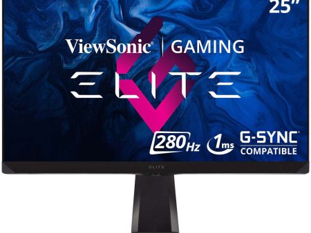 ViewSonic Elite 25  1080P 1MS 280Hz IPS Gaming Monitor - Certified Refurbished Online Hot Sale