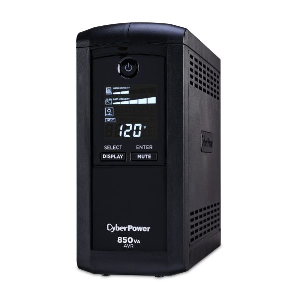 CyberPower 850 VA 510 Watts 9 Outlets UPS - Certified Refurbished on Sale