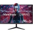 ViewSonic 27  Frameless Full HD 1080p 165Hz 1ms Gaming Monitor - Certified Refurbished For Sale