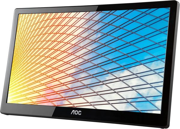 AOC 15.6  1366 x 768 60Hz Ultra Portable Monitor - Certified Refurbished Supply