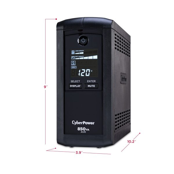 CyberPower 850 VA 510 Watts 9 Outlets UPS - Certified Refurbished on Sale